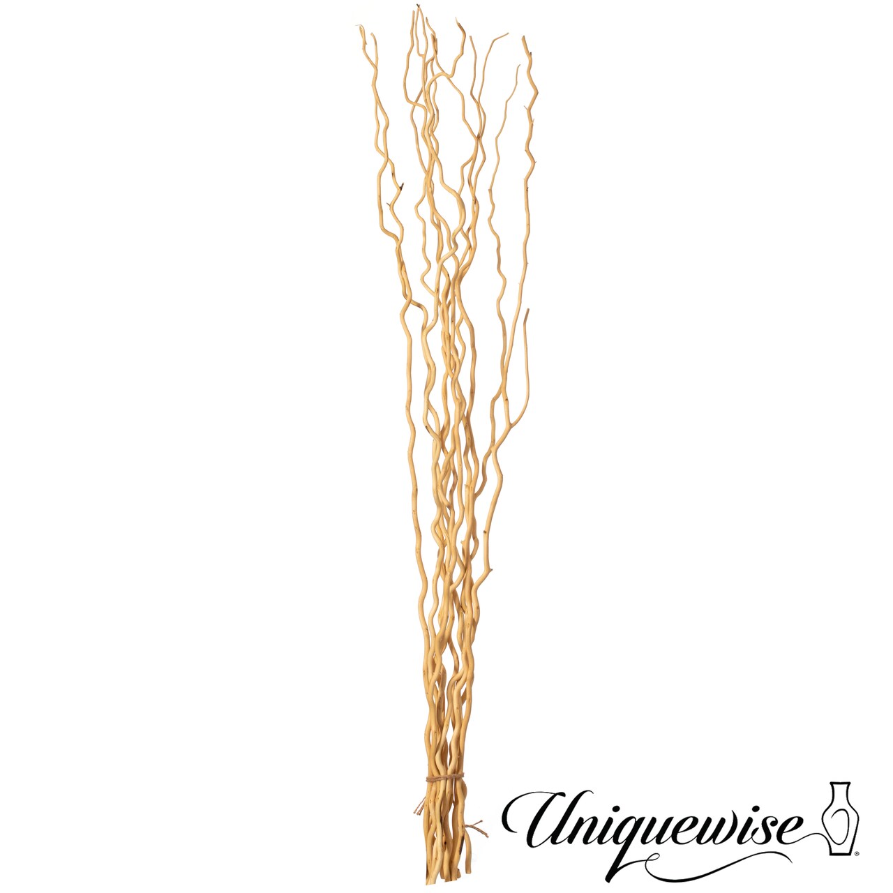 Uniquewise 12 pcs Natural Decorative Dry Branches Authentic Sticks, Home Decoration and Wedding Craft, DIY Greenery Plants Craft Vases fillers Garden Hotel Farmhouse Decor